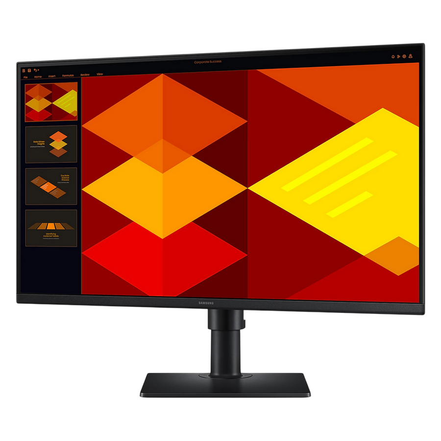Monitor Samsung 27" Essential S27D400, IPS, Full HD, 100Hz, USB, Pivot, Negru [6]