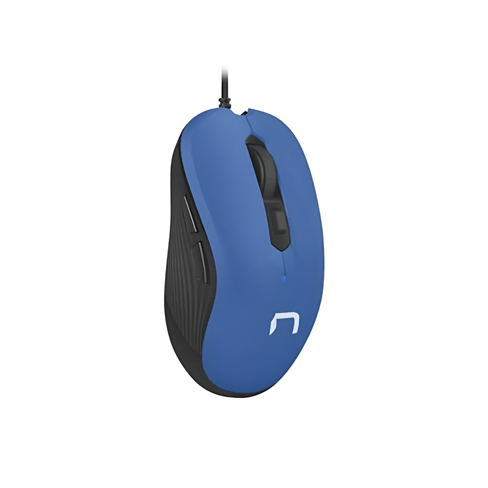 Natec Mouse Drake, 3200 точек на дюйм, оптическая проводная, синий [3]