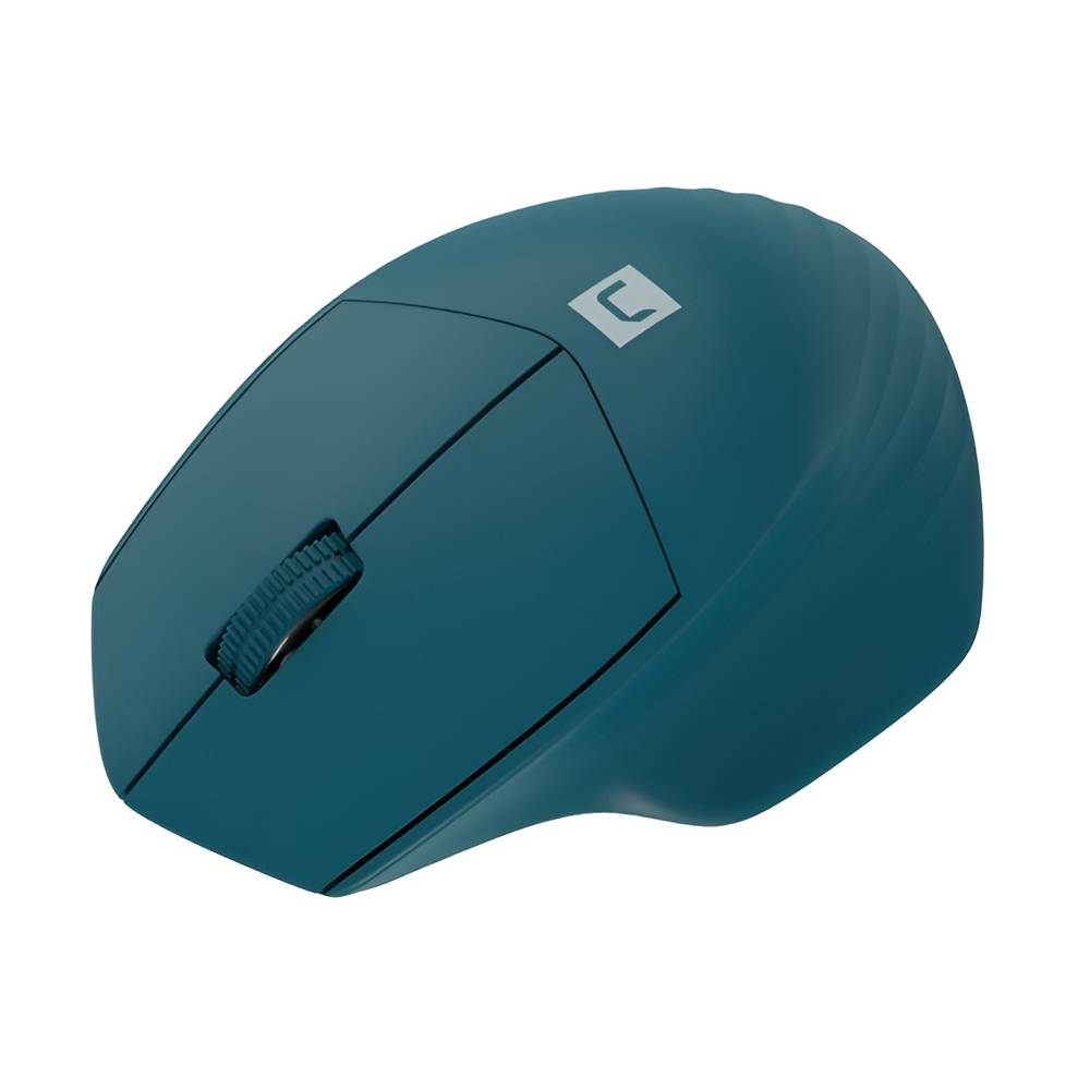 Бесшумная беспроводная мышь Natec Siskin 2 с разрешением 1600DPI и поддержкой Bluetooth 5.0 + 2.4GHz в голубом цвете. [3]