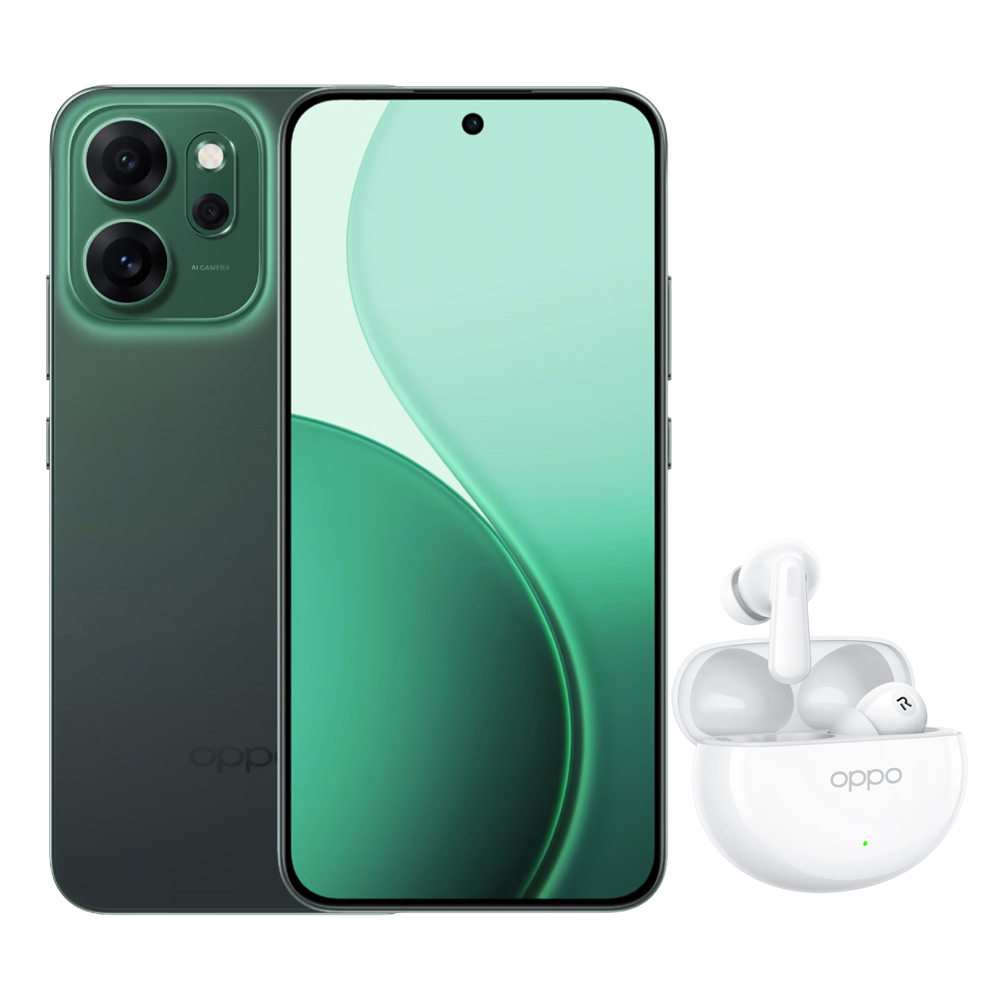 OPPO Reno 14FS 5G 12/512GB Luminous Green + Oppo TWS Headphones Enco Air 4 [1]