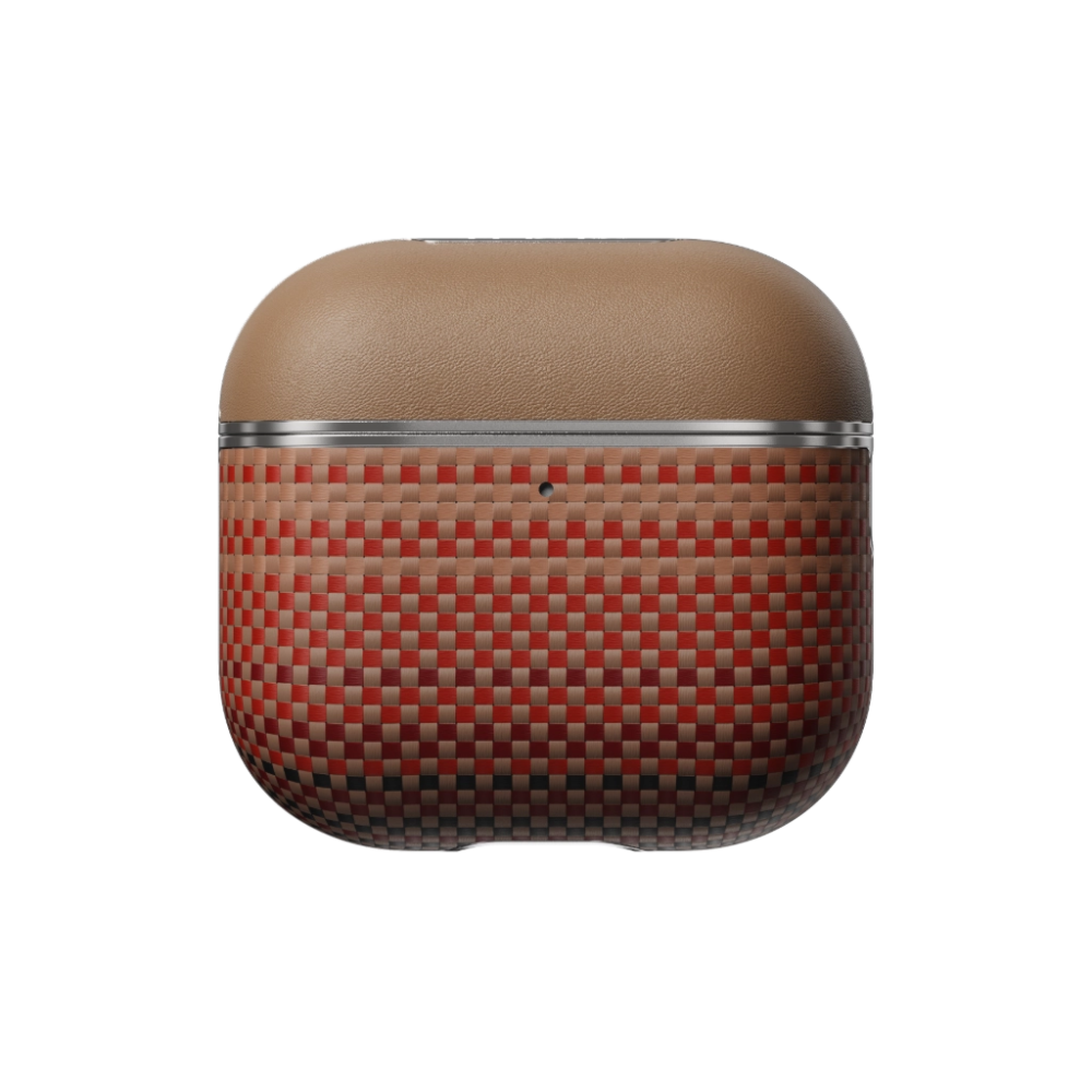 Pitaka Aramid Fiber Case for AirPods 4 Sunset [2]