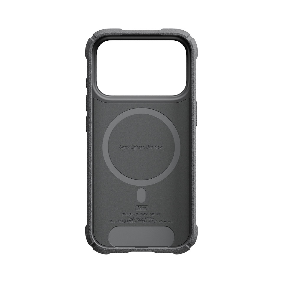 Pitaka Cairn Case for iPhone 18 Pro Max Black Grey [2]