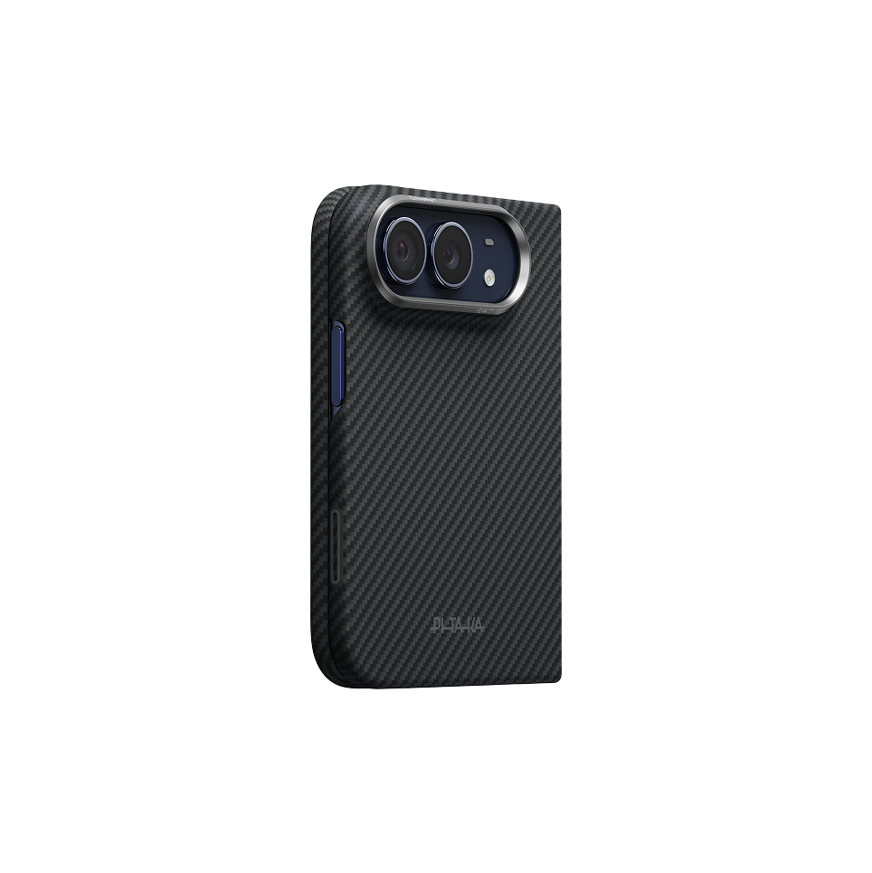 Pitaka Edge Case for iPhone 18 Fold Full Set (Back Cover with Axis & Front Cover) Black Grey [3]
