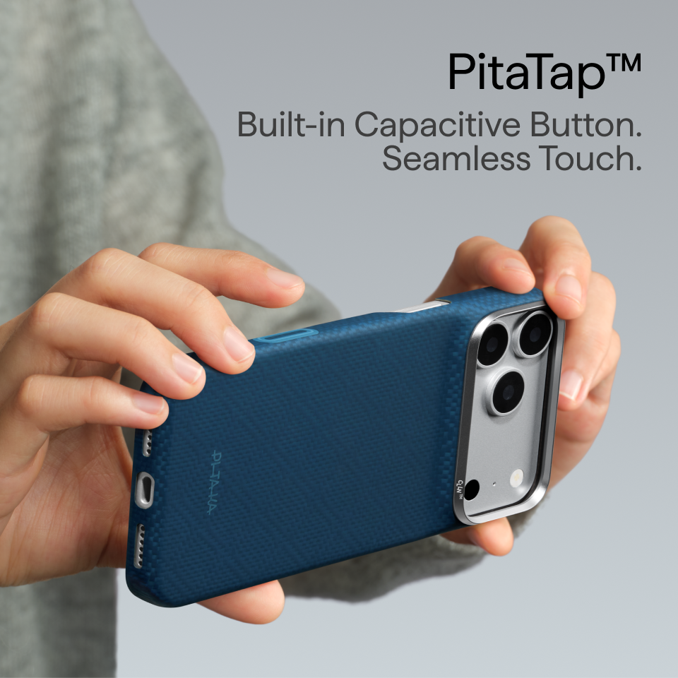 Pitaka Edge Case for iPhone 18 Pro Max Abyss Blue  [4]