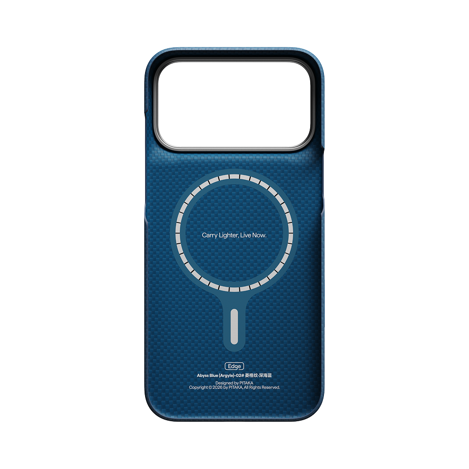 Pitaka Edge Case for iPhone 18 Pro Max Abyss Blue  [2]