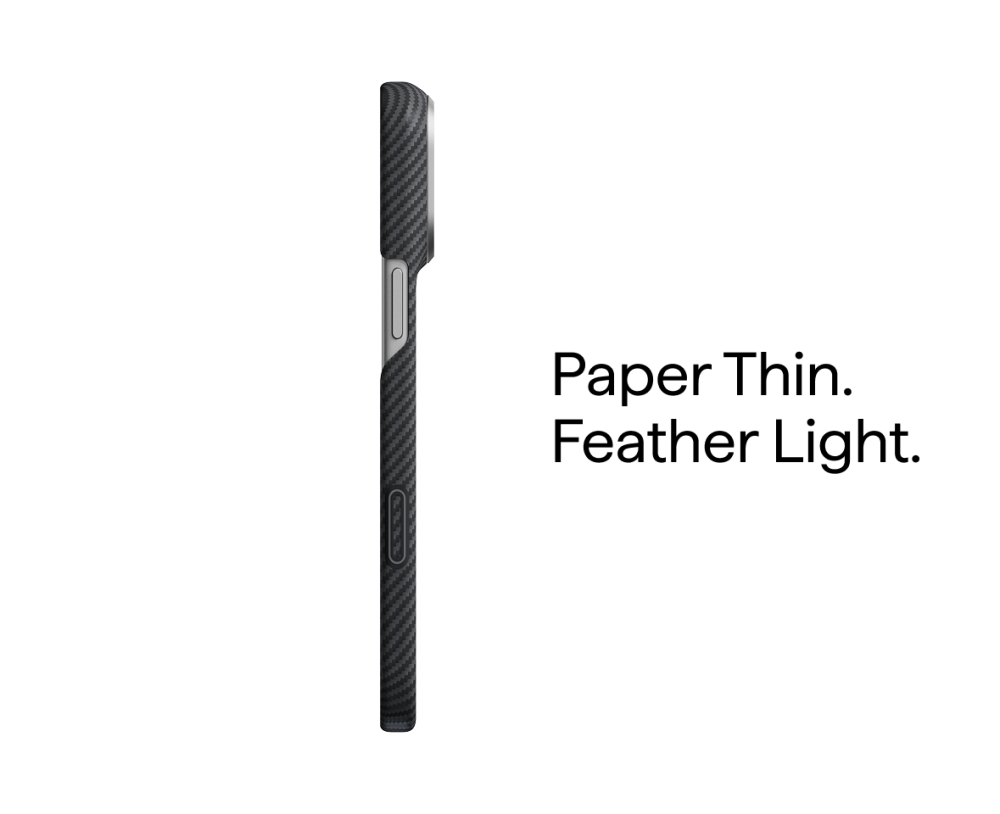 Pitaka Edge Case for iPhone 18 Pro Black Grey [3]