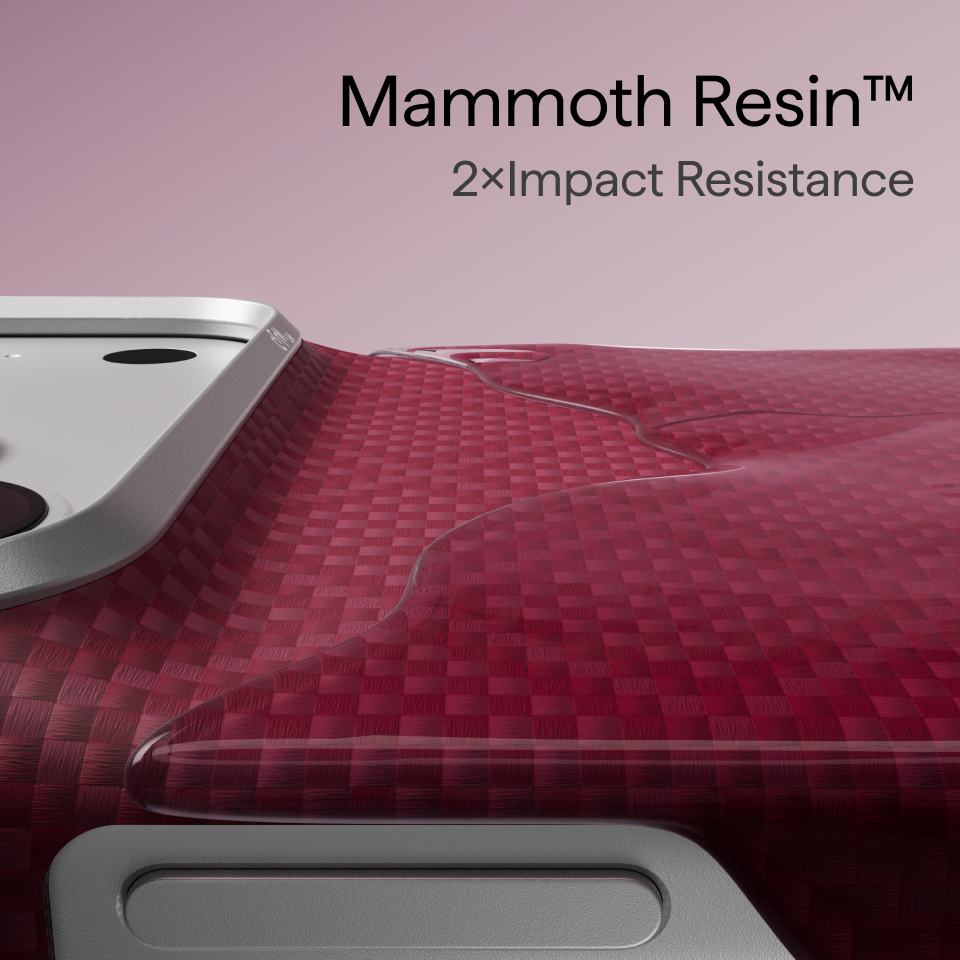 Pitaka Edge Case for iPhone 18 Pro Burgundy [6]