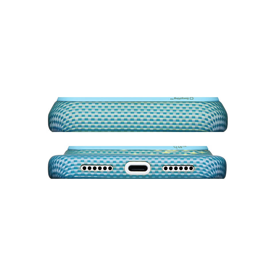 Pitaka Edge Case for iPhone 18 Pro Lucid Blue [5]