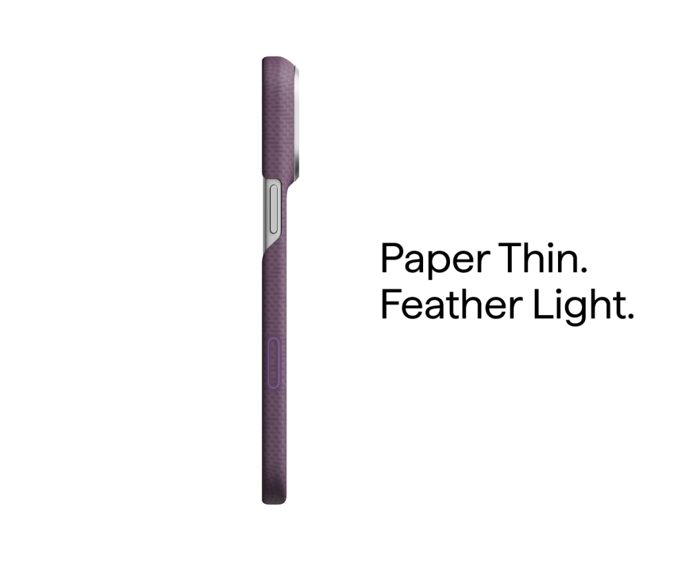 Pitaka Edge Case for iPhone 18 Pro Max Weaving Charoite Purple [3]