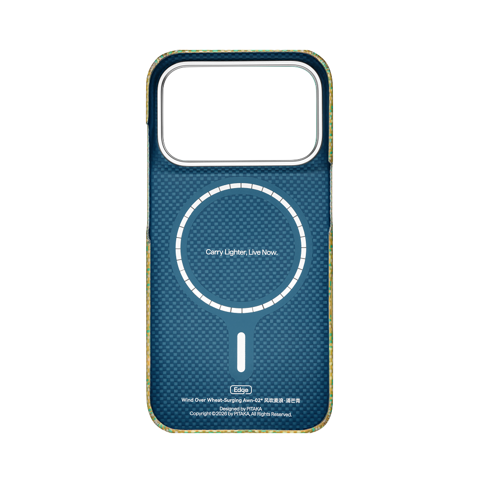 Pitaka Edge Case for iPhone 18 Pro Surging Awn [2]