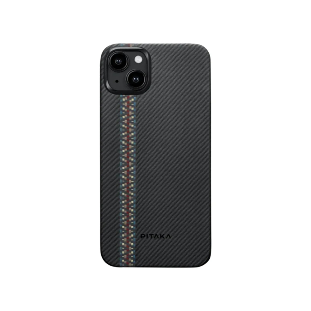 Husa PITAKA Fusion Weaving MagEZ 4 Rhapsody 600D pentru iPhone 15 [1]