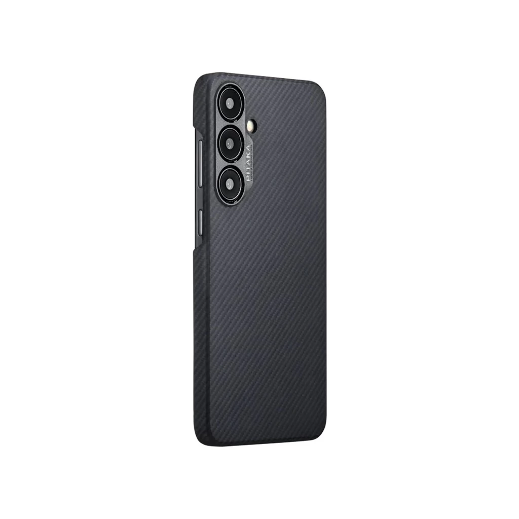 Husa PITAKA MagEZ pentru Samsung S24 Black/Grey Twill [1]