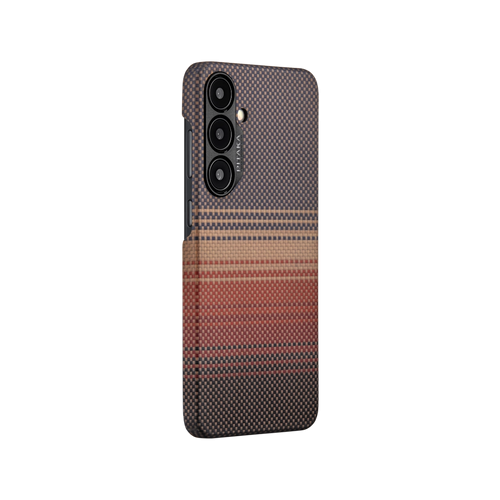 Husa Pitaka Tactile Woven pentru Samsung S25 Sunset [1]