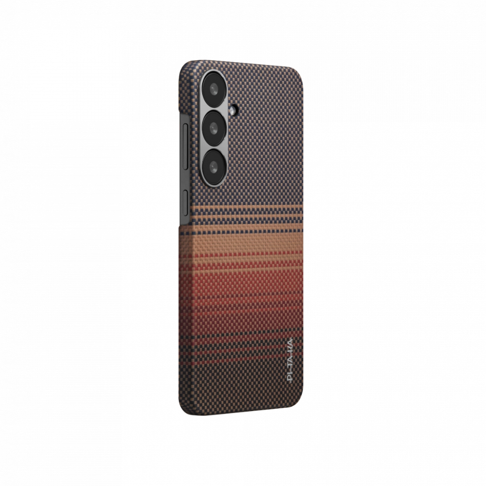 Husa Pitaka Tactile Woven pentru Samsung S25 Sunset [2]