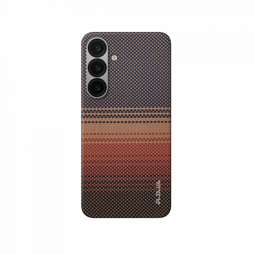 Husa Pitaka Tactile Woven pentru Samsung S25 Sunset [6]