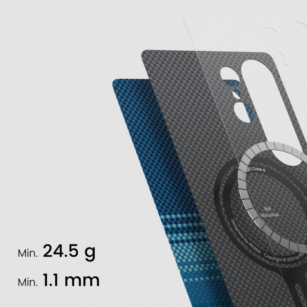 Чехол Pitaka Tactile Woven для Samsung S25 Moonrise [4]
