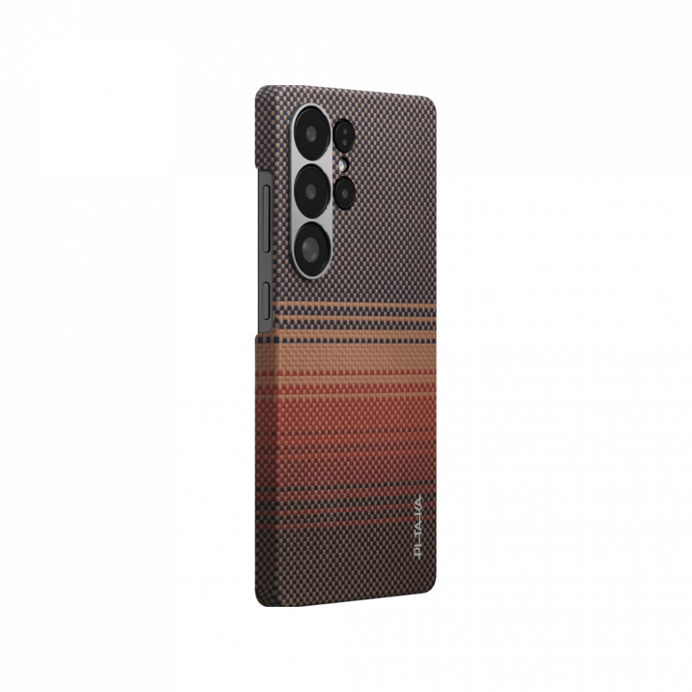 Чехол Pitaka Tactile Woven для Samsung S25 Ultra Sunset [2]