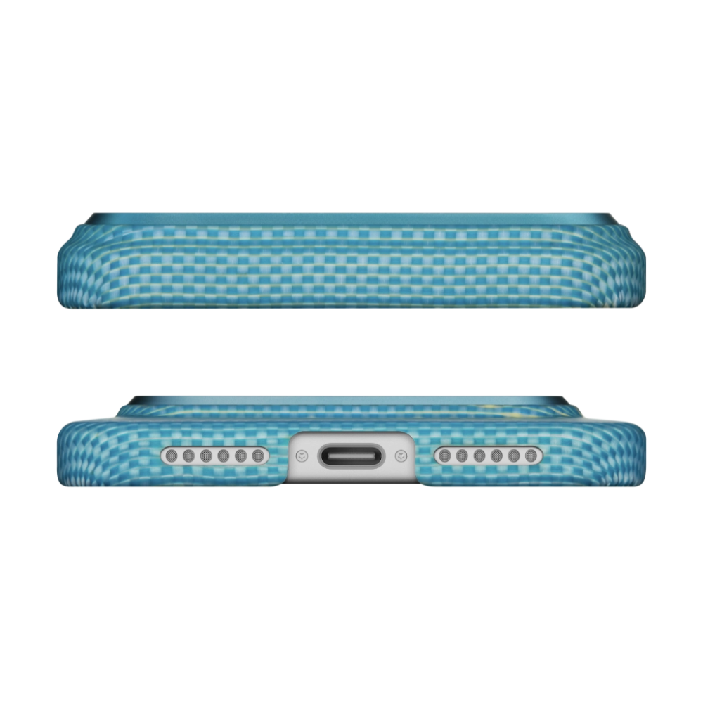 Pitaka Ultra-Slim Case for iPhone 17 Pro Lucid blue [2]