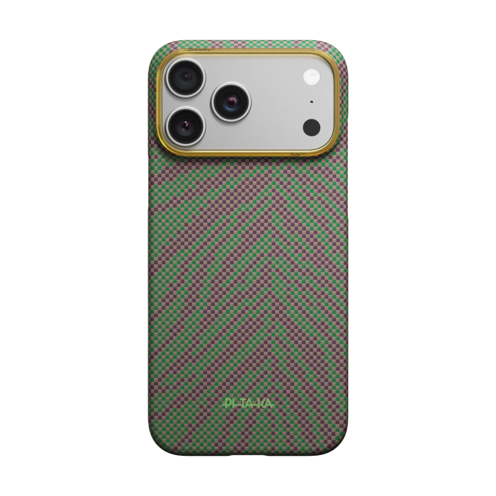 Pitaka Ultra-Slim Case for  iPhone 17 Pro Sprout Surge [2]