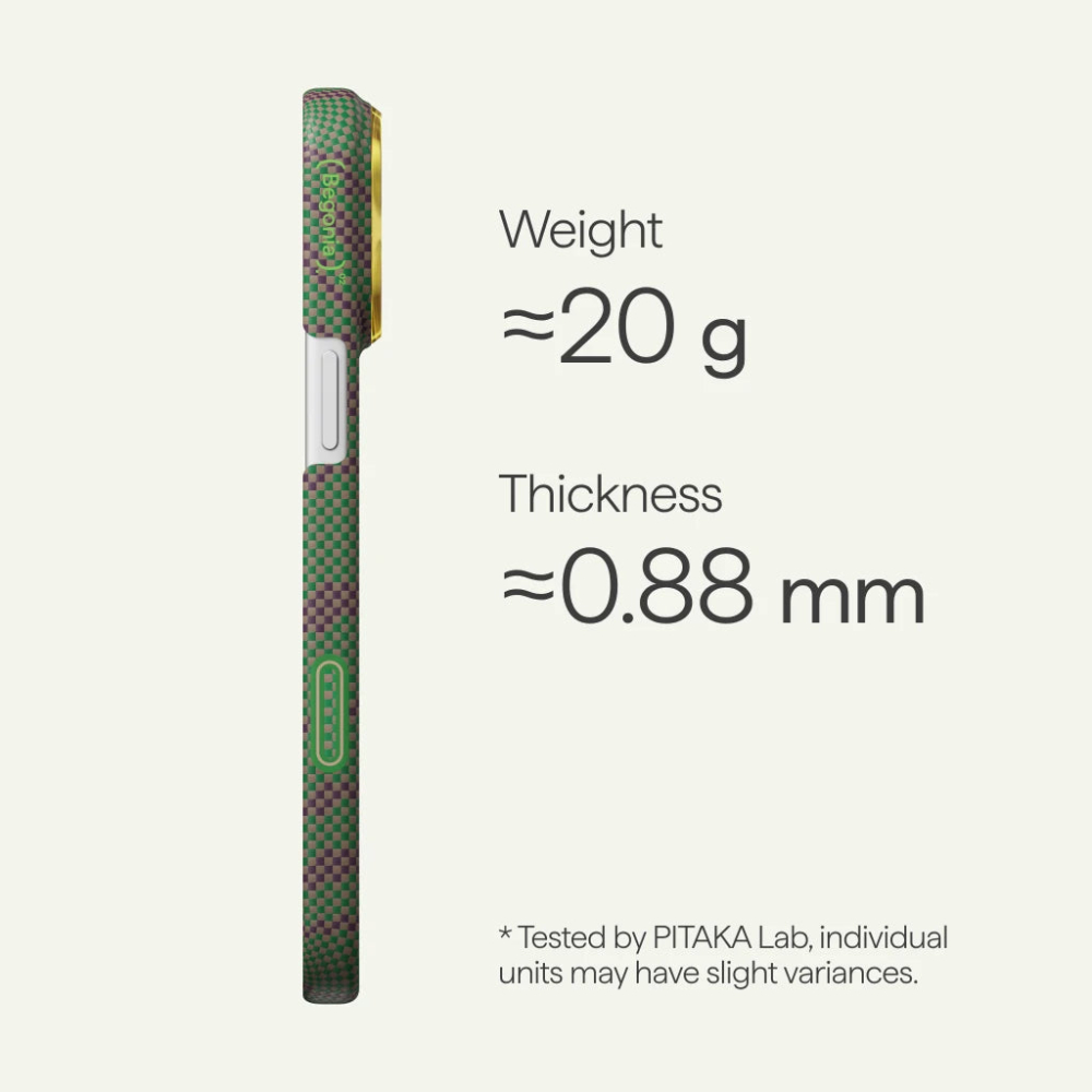 Pitaka Ultra-Slim Case for  iPhone 17 Pro Sprout Surge [3]