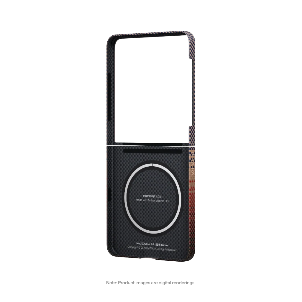 Pitaka Ultra-Slim Case Samsung Galaxy Z Flip 7 Sunset [4]