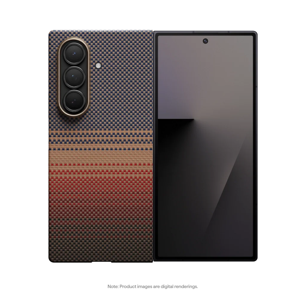 Pitaka Ultra-Slim Case Samsung Galaxy Z Fold 7 Sunset [1]