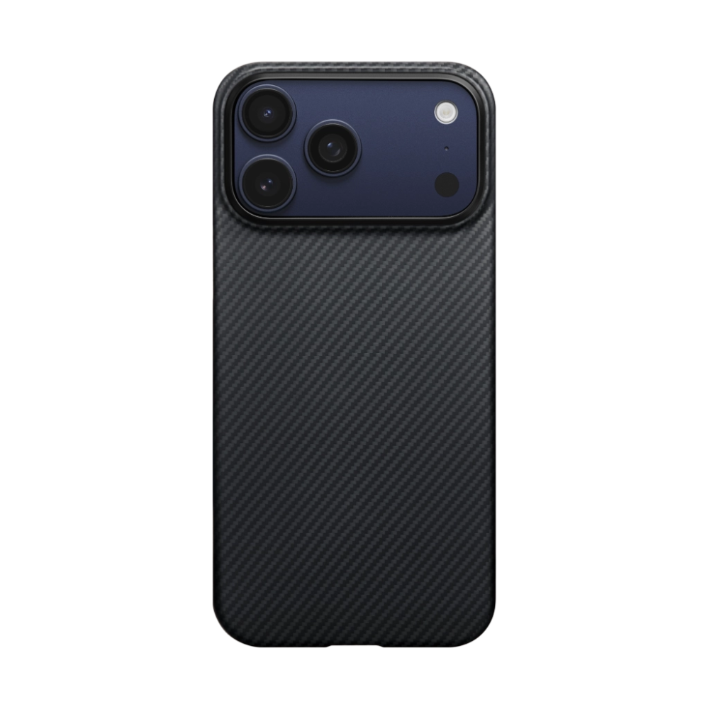 Pitaka Ultra-Slim Case (With PitaTap) for iPhone 17 Pro Max Black/Grey [7]