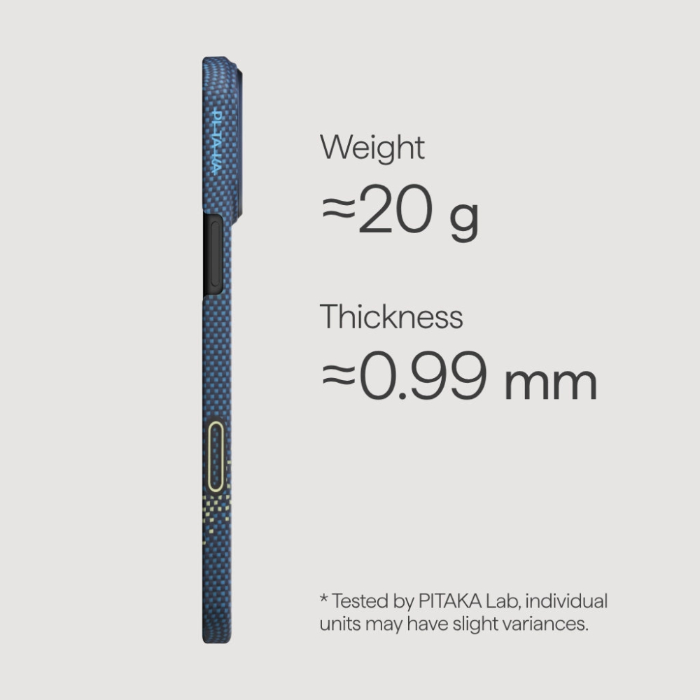 Pitaka Ultra-Slim Case (With PitaTap) for iPhone 17 Pro Milky way galaxy [5]