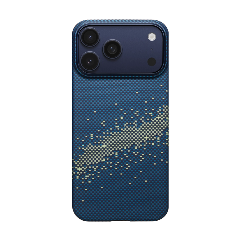 Pitaka Ultra-Slim Case (With PitaTap) for iPhone 17 Pro Milky way galaxy [2]