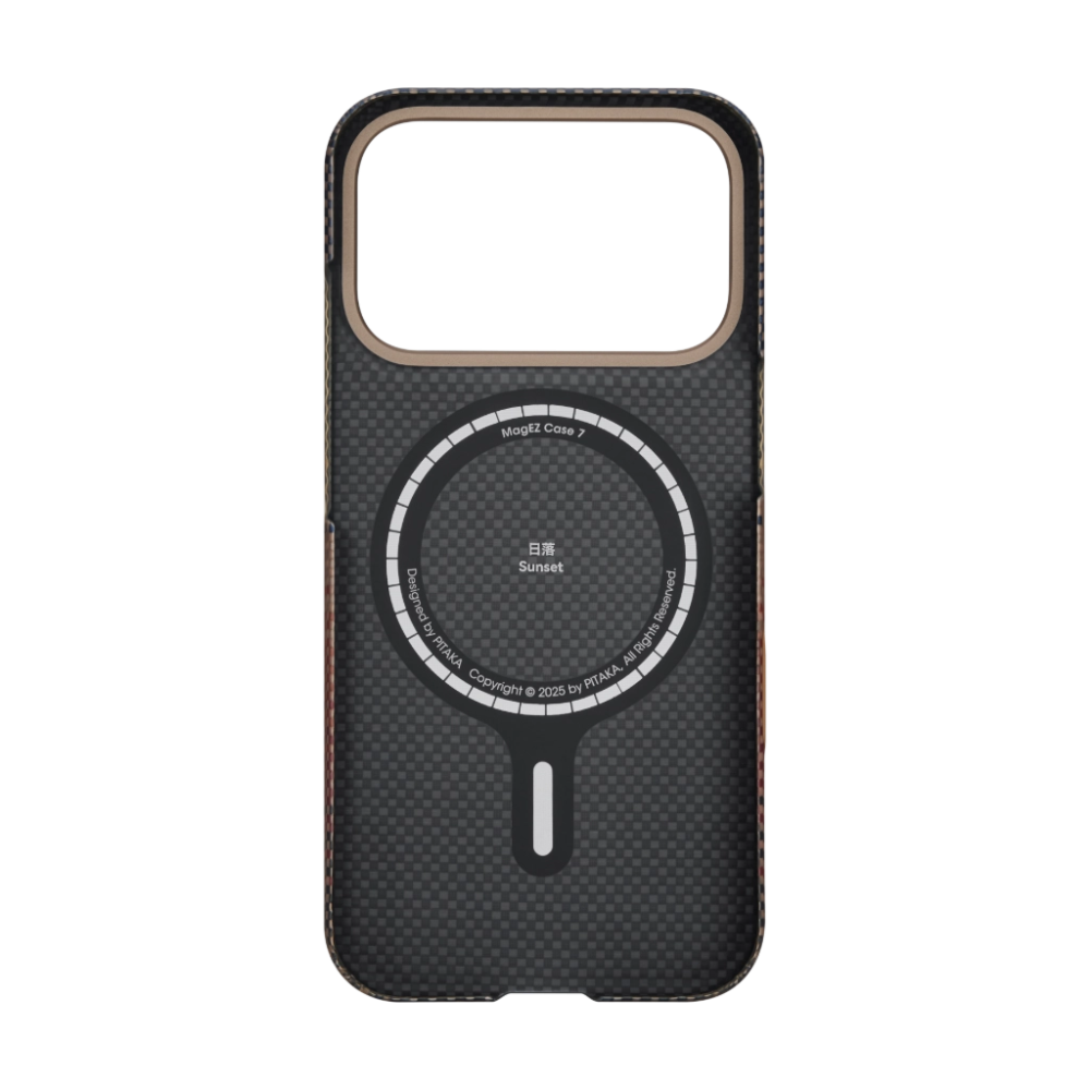 Pitaka Ultra-Slim Case (With PitaTap) for iPhone 17 Pro Sunset [4]