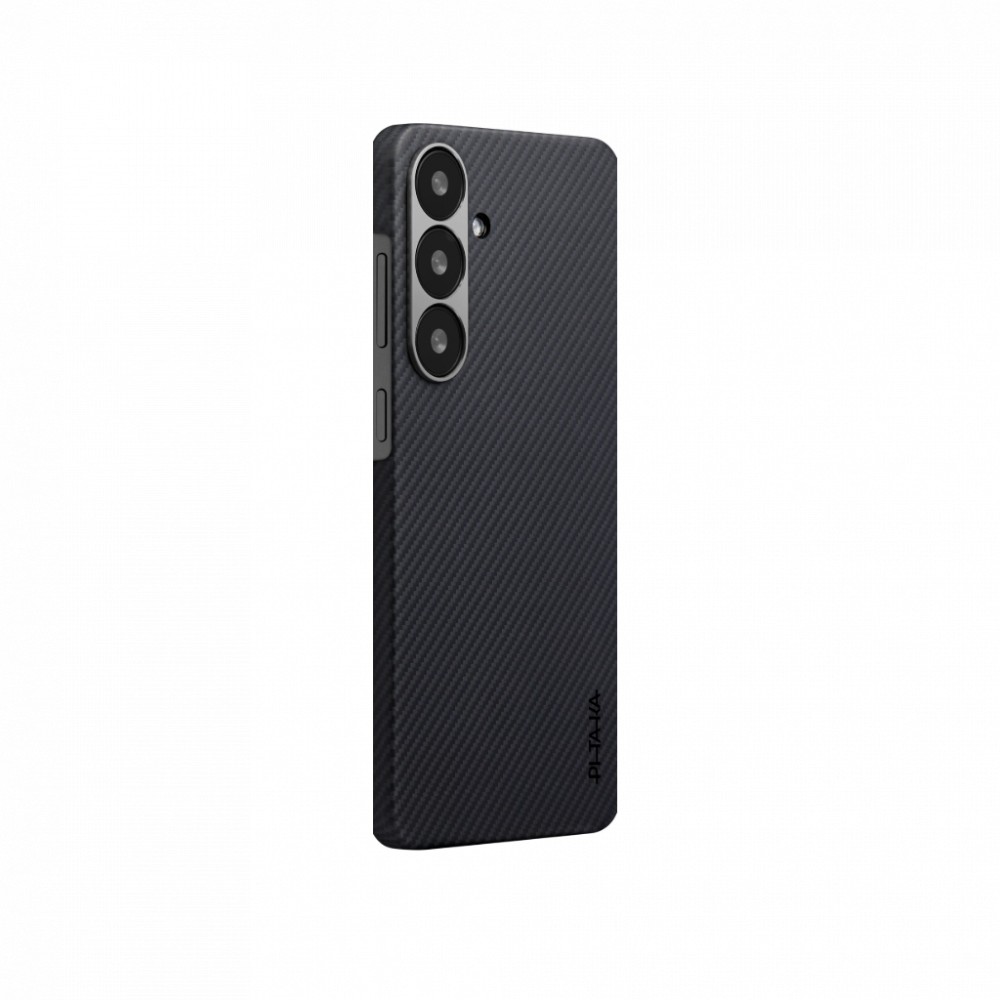 Чехол Pitaka Ultra-Slim для Samsung S25 Black/Grey [2]