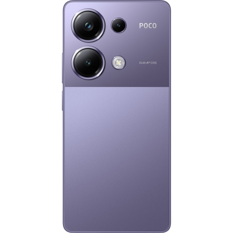 Telefon Poco M6 Pro 8/256GB EU Purple Diagonala ecranului: 6,67 ", Rezolutia ecranului: 2400x1080, Max. Rezoluția camerei: 64 MP, Cameră frontală: 16 MP, Capacitate acumulator: 5000 mAh, Chipset: Mediatek Helio G99 Ultra, Platformă software: Android, Grad de protecție: IP54, [17]