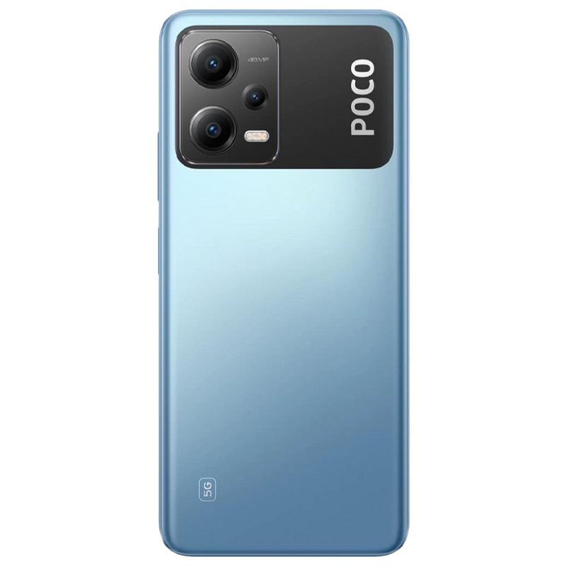 Telefon Poco X5 5G 6/128GB EU Blue Diagonala ecranului: 6,67 ", Rezolutia ecranului: 2400x1080, Max. Rezoluția camerei: 48 MP, Cameră frontală: 13 MP, Capacitate acumulator: 5000 mAh, Chipset: Qualcomm SM6375 Snapdragon 695, Platformă software: Android, Grad de protecție: IP53 rezistent la praf si stropire, [16]