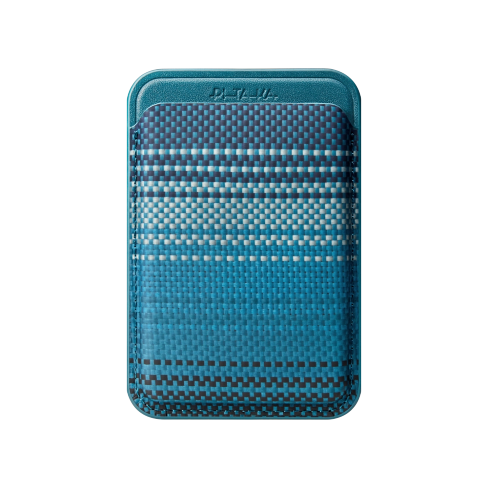 Portofel carduri Pitaka Magnetic Woven Card Wallet Moonrise [1]