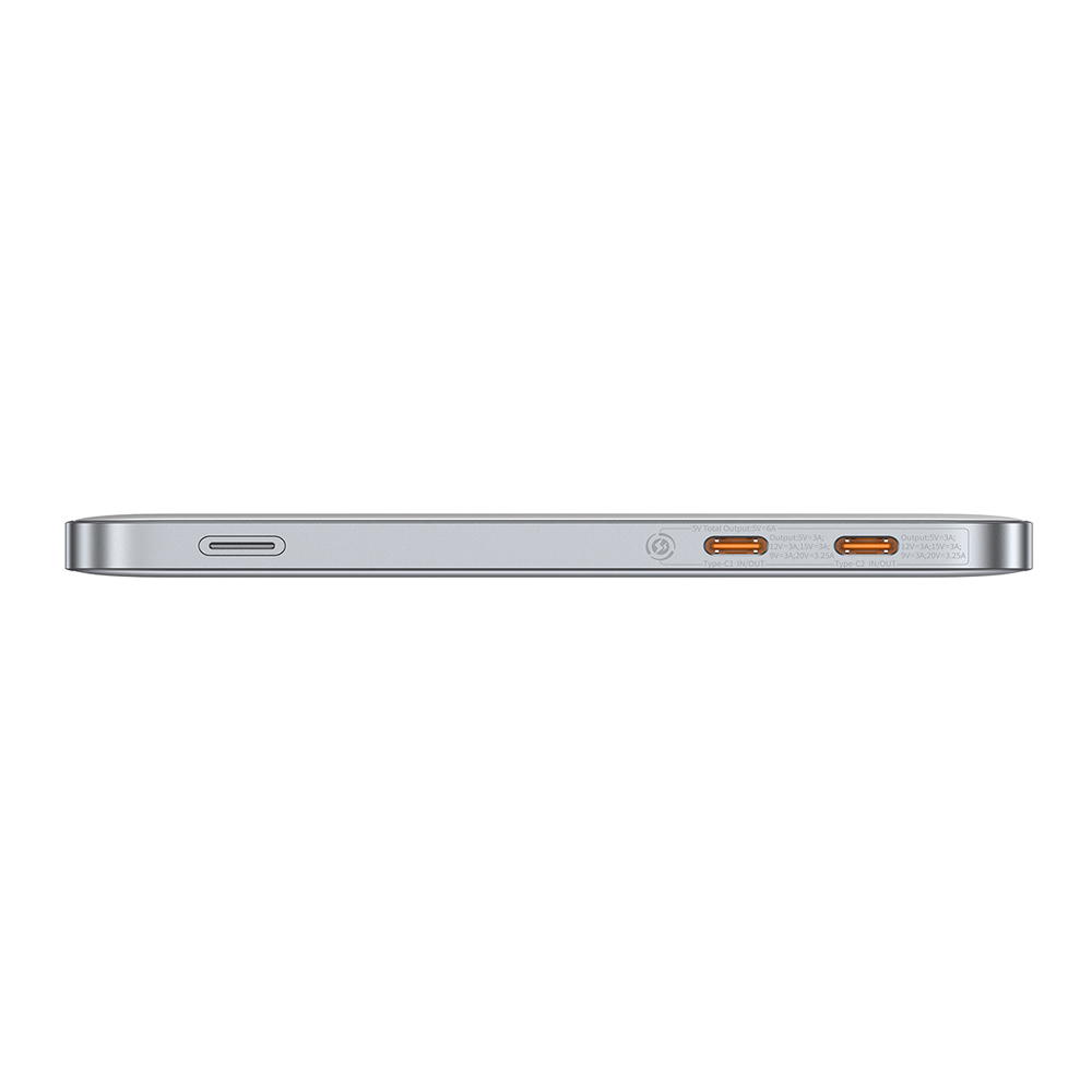 Baseus Power Bank Blade 2 12000mAh, 65W, Silver [4]