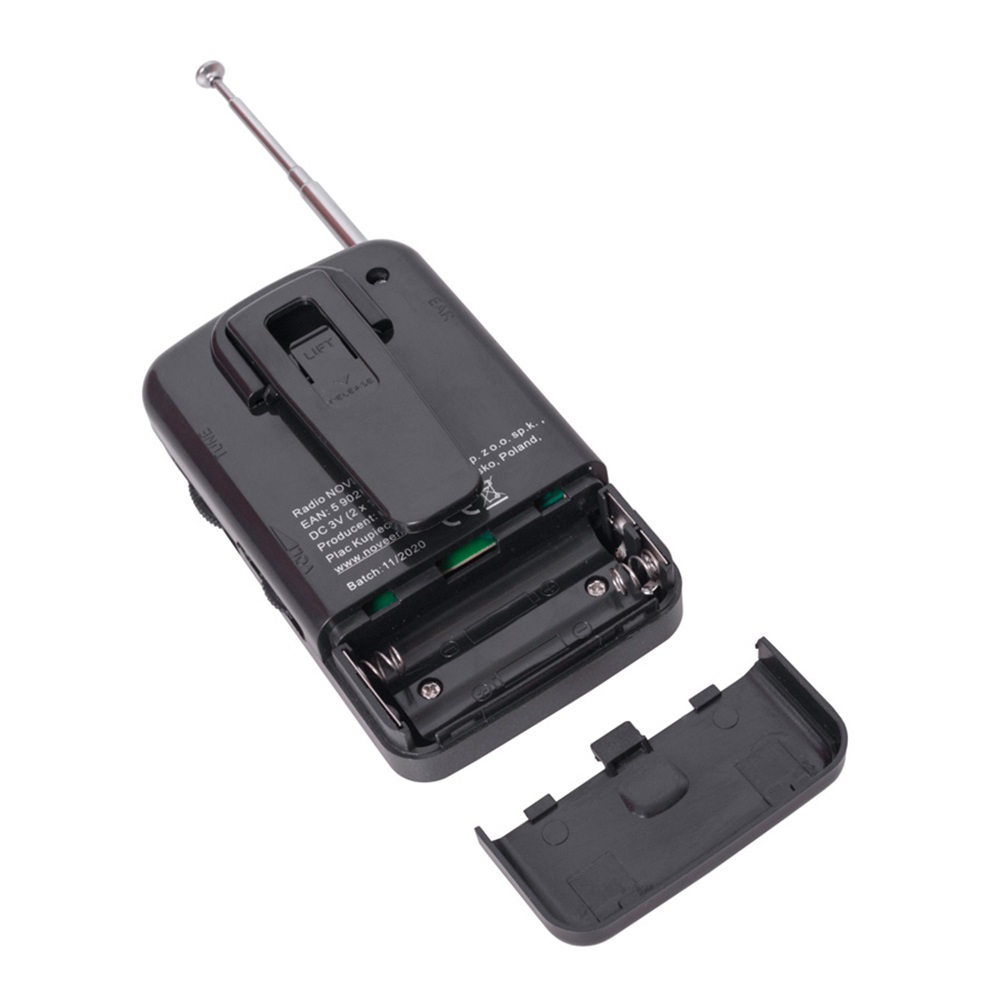 Radio portabil NOVEEN PR150 Negru [3]