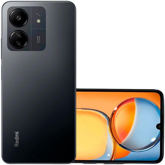 Telefon Redmi 13C 8/256 Gb EU Midnigt Black Diagonala ecranului: 6,74 ", Rezolutia ecranului: 1600 x 720, Max. Rezoluția camerei: 50 MP, Cameră frontală: 8 MP, Capacitate acumulator: 5000 mAh, Chipset: Mediatek MT6769Z Helio G85, Platformă software: Android, [2]