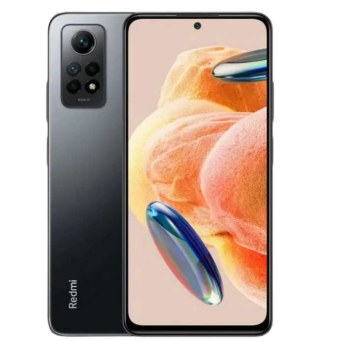 Telefon Redmi Note 12 Pro 4G 8/256GB EU Graphite Gray Diagonala ecranului: 6,67 ", Rezolutia ecranului: 2400x1080, Max. Rezoluția camerei: 108 MP, Cameră frontală: 16 MP, Capacitate acumulator: 5000 mAh, Chipset: Qualcomm SM7150 Snapdragon 732G, Platformă software: Android, [13]