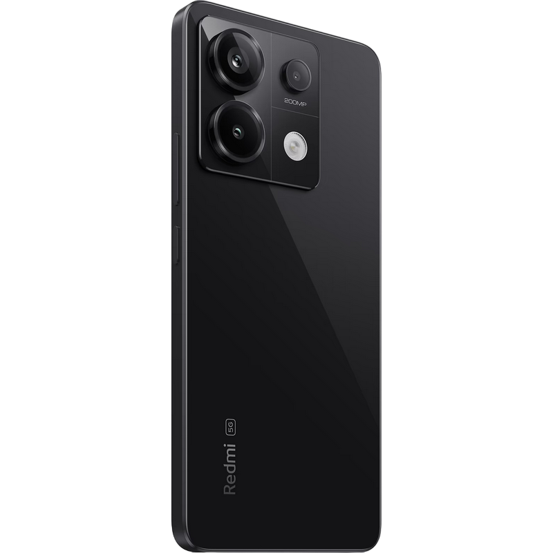 Telefon Redmi Note 13 5G 8/256GB EU Graphite Black Diagonala ecranului: 6,67 ", Rezolutia ecranului: 2400x1080, Max. Rezoluția camerei: 108 MP, Cameră frontală: 16 MP, Capacitate acumulator: 5000 mAh, Chipset: Mediatek Dimensity 6080, Platformă software: Android, Grad de protecție: IP54, [11]