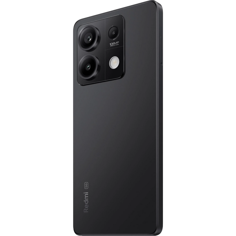 Telefon Redmi Note 13 5G 8/256GB EU Graphite Black Diagonala ecranului: 6,67 ", Rezolutia ecranului: 2400x1080, Max. Rezoluția camerei: 108 MP, Cameră frontală: 16 MP, Capacitate acumulator: 5000 mAh, Chipset: Mediatek Dimensity 6080, Platformă software: Android, Grad de protecție: IP54, [18]