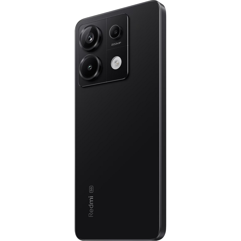 Telefon Redmi Note 13 5G 8/256GB EU Graphite Black Diagonala ecranului: 6,67 ", Rezolutia ecranului: 2400x1080, Max. Rezoluția camerei: 108 MP, Cameră frontală: 16 MP, Capacitate acumulator: 5000 mAh, Chipset: Mediatek Dimensity 6080, Platformă software: Android, Grad de protecție: IP54, [21]
