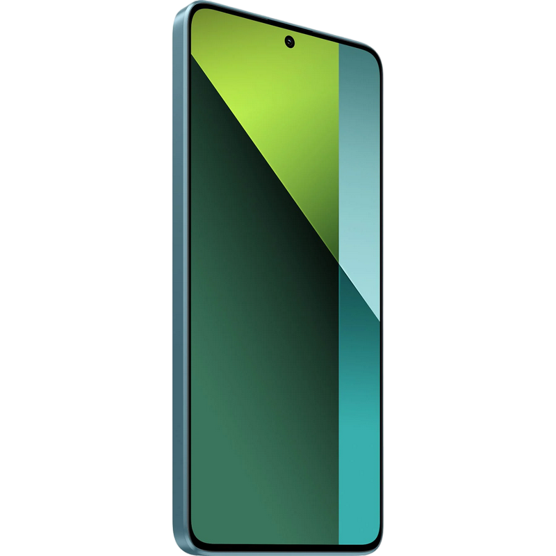 Telefon Redmi Note 13 5G 8/256GB EU Ocean Teal Diagonala ecranului: 6,67 ", Rezolutia ecranului: 2400x1080, Max. Rezoluția camerei: 108 MP, Cameră frontală: 16 MP, Capacitate acumulator: 5000 mAh, Chipset: Mediatek Dimensity 6080, Platformă software: Android, Grad de protecție: IP54, [7]
