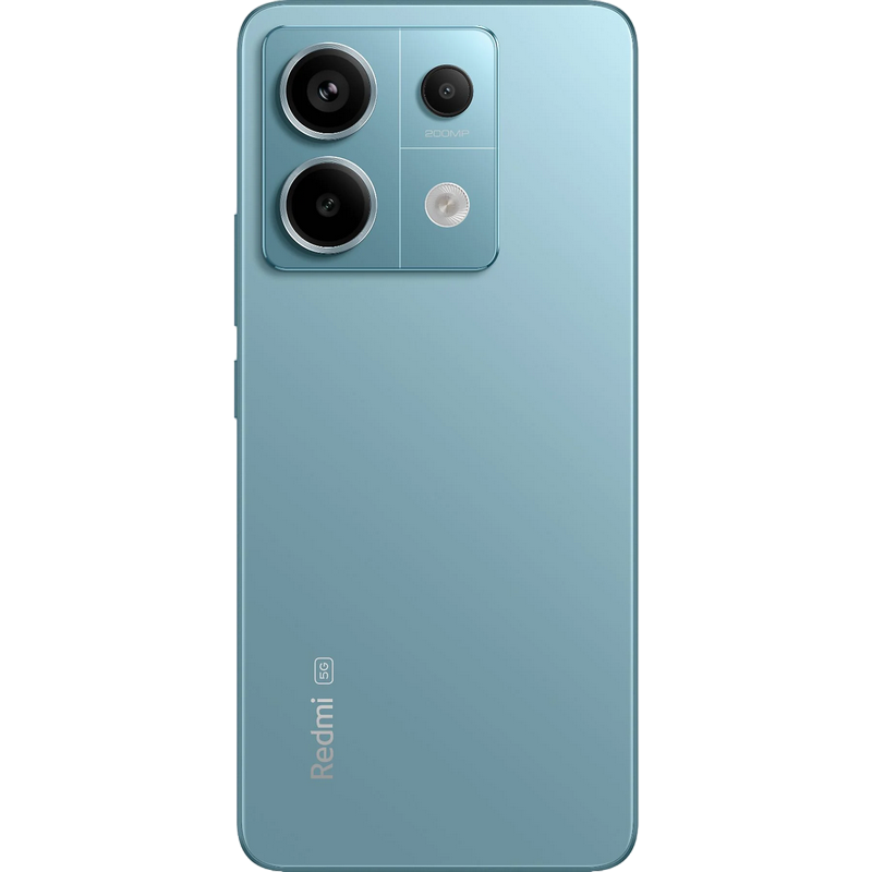 Telefon Redmi Note 13 5G 8/256GB EU Ocean Teal Diagonala ecranului: 6,67 ", Rezolutia ecranului: 2400x1080, Max. Rezoluția camerei: 108 MP, Cameră frontală: 16 MP, Capacitate acumulator: 5000 mAh, Chipset: Mediatek Dimensity 6080, Platformă software: Android, Grad de protecție: IP54, [9]