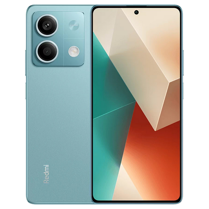 Telefon Redmi Note 13 6/128GB EU Ice Blue Diagonala ecranului: 6,67 ", Rezolutia ecranului: 2400x1080, Max. Rezoluția camerei: 108 MP, Cameră frontală: 16 MP, Capacitate acumulator: 5000 mAh, Chipset: Qualcomm SM6225 Snapdragon 685, Platformă software: Android, Grad de protecție: IP54, [3]