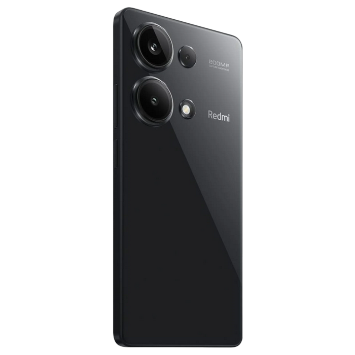 Telefon Redmi Note 13 Pro 12/512GB EU Midnight Black Diagonala ecranului: 6,67 ", Rezolutia ecranului: 2400x1080, Max. Rezoluția camerei: 200 MP, Cameră frontală: 16 MP, Capacitate acumulator: 5000 mAh, Chipset: Mediatek Helio G99 Ultra, Platformă software: Android, Grad de protecție: IP54, [2]