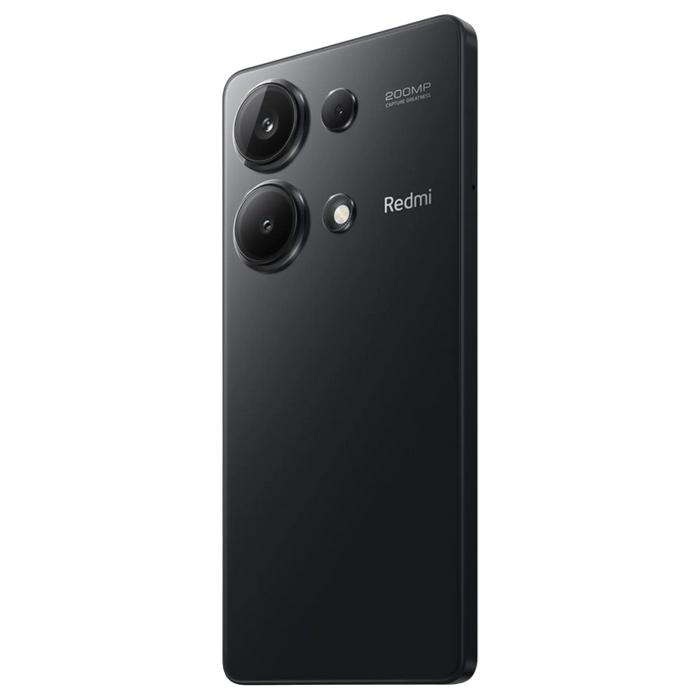 Telefon Redmi Note 13 Pro 12/512GB EU Midnight Black Diagonala ecranului: 6,67 ", Rezolutia ecranului: 2400x1080, Max. Rezoluția camerei: 200 MP, Cameră frontală: 16 MP, Capacitate acumulator: 5000 mAh, Chipset: Mediatek Helio G99 Ultra, Platformă software: Android, Grad de protecție: IP54, [7]