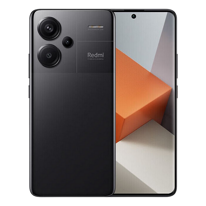 Telefon Redmi Note 13 Pro+ 5G 12/512GB EU Midnigt Black Diagonala ecranului: 6,67 ", Rezolutia ecranului: 2712x1220, Max. Rezoluția camerei: 200 MP, Cameră frontală: 16 MP, Capacitate acumulator: 5000 mAh, Chipset: Mediatek Dimensity 7200 Ultra, Platformă software: Android, Grad de protecție: IP68 rezistent la praf/apă, [11]