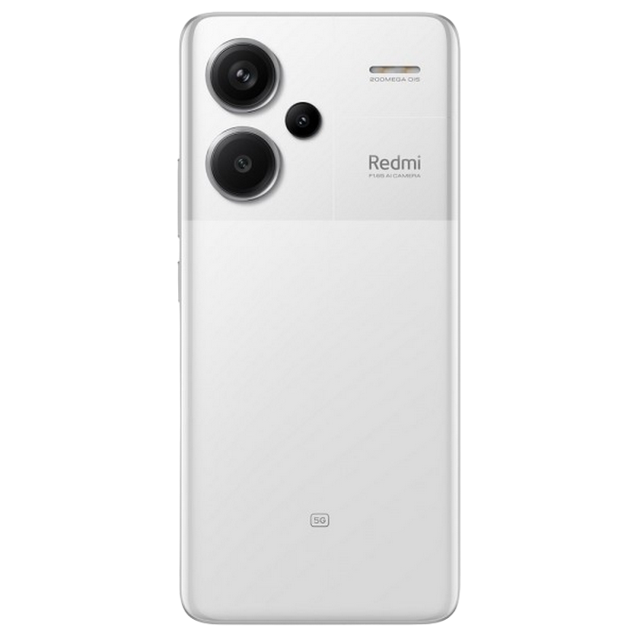 Telefon Redmi Note 13 Pro+ 5G 12/512GB EU MoonLight White Diagonala ecranului: 6,67 ", Rezolutia ecranului: 2712x1220, Max. Rezoluția camerei: 200 MP, Cameră frontală: 16 MP, Capacitate acumulator: 5000 mAh, Chipset: Mediatek Dimensity 7200 Ultra, Platformă software: Android, Grad de protecție: IP68 rezistent la praf/apă, [2]
