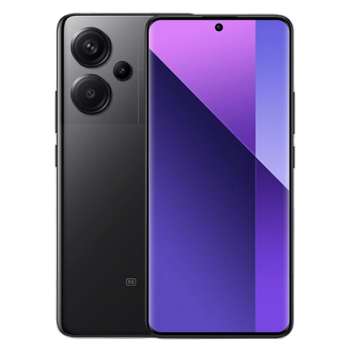 Telefon Xiaomi Redmi Note 13 Pro Plus 5G 8/256GB EU Midnight Black Diagonala ecranului: 6,67 ", Rezolutia ecranului: 2712x1220, Max. Rezoluția camerei: 200 MP, Cameră frontală: 16 MP, Capacitate acumulator: 5000 mAh, Chipset: Mediatek Dimensity 7200 Ultra, Platformă software: Android, Grad de protecție: IP68 rezistent la praf/apă, [2]