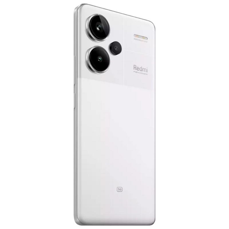 Telefon Redmi Note 13 Pro+ 5G 8/256GB EU MoonLight White Diagonala ecranului: 6,67 ", Rezolutia ecranului: 2712x1220, Max. Rezoluția camerei: 200 MP, Cameră frontală: 16 MP, Capacitate acumulator: 5000 mAh, Chipset: Mediatek Dimensity 7200 Ultra, Platformă software: Android, Grad de protecție: IP68 rezistent la praf/apă, [2]